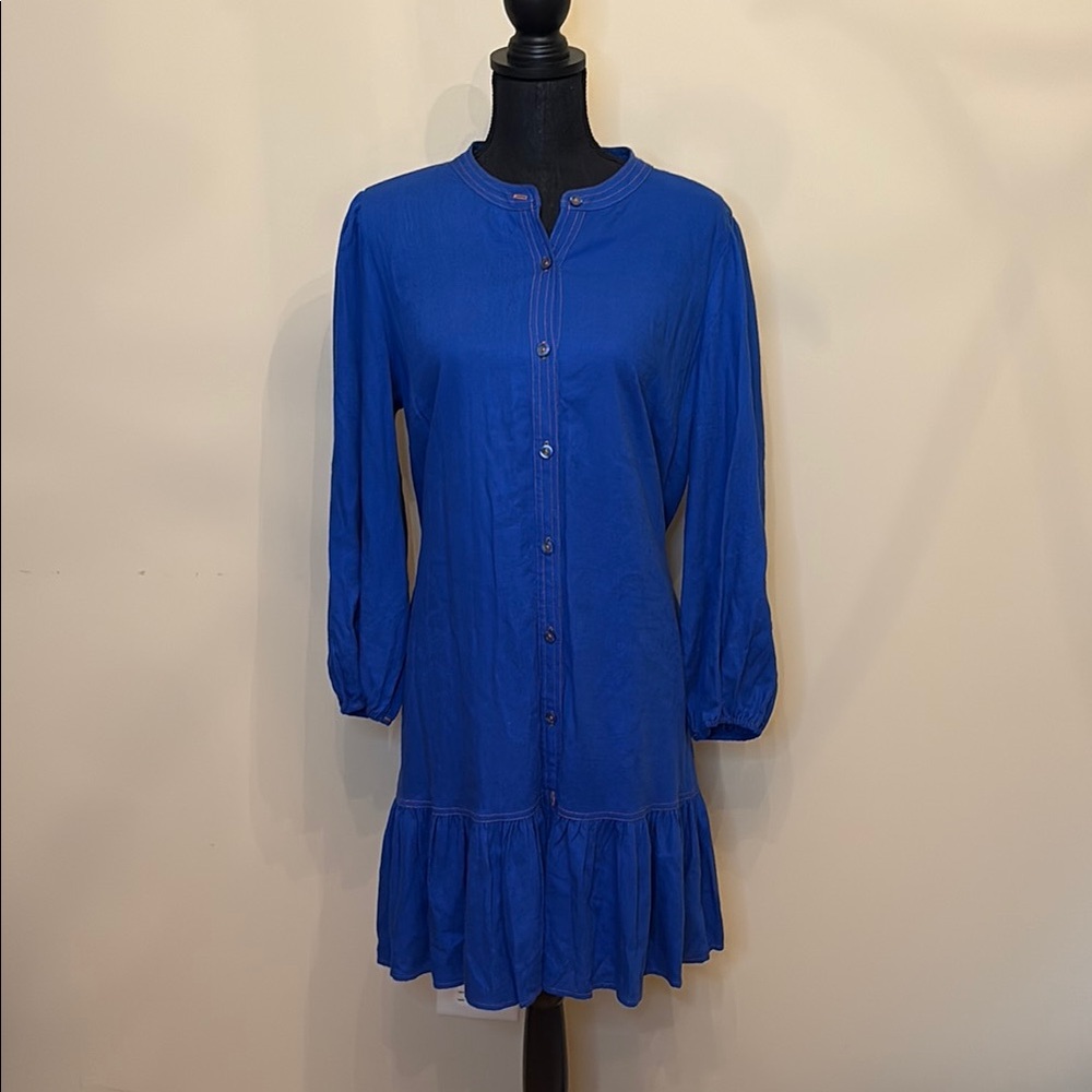 Nine West Blue Midi Dress